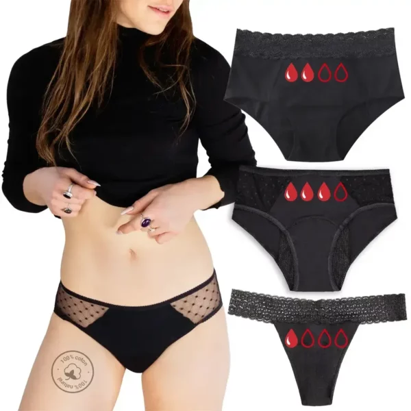 Les trois culottes du Pack Cycle